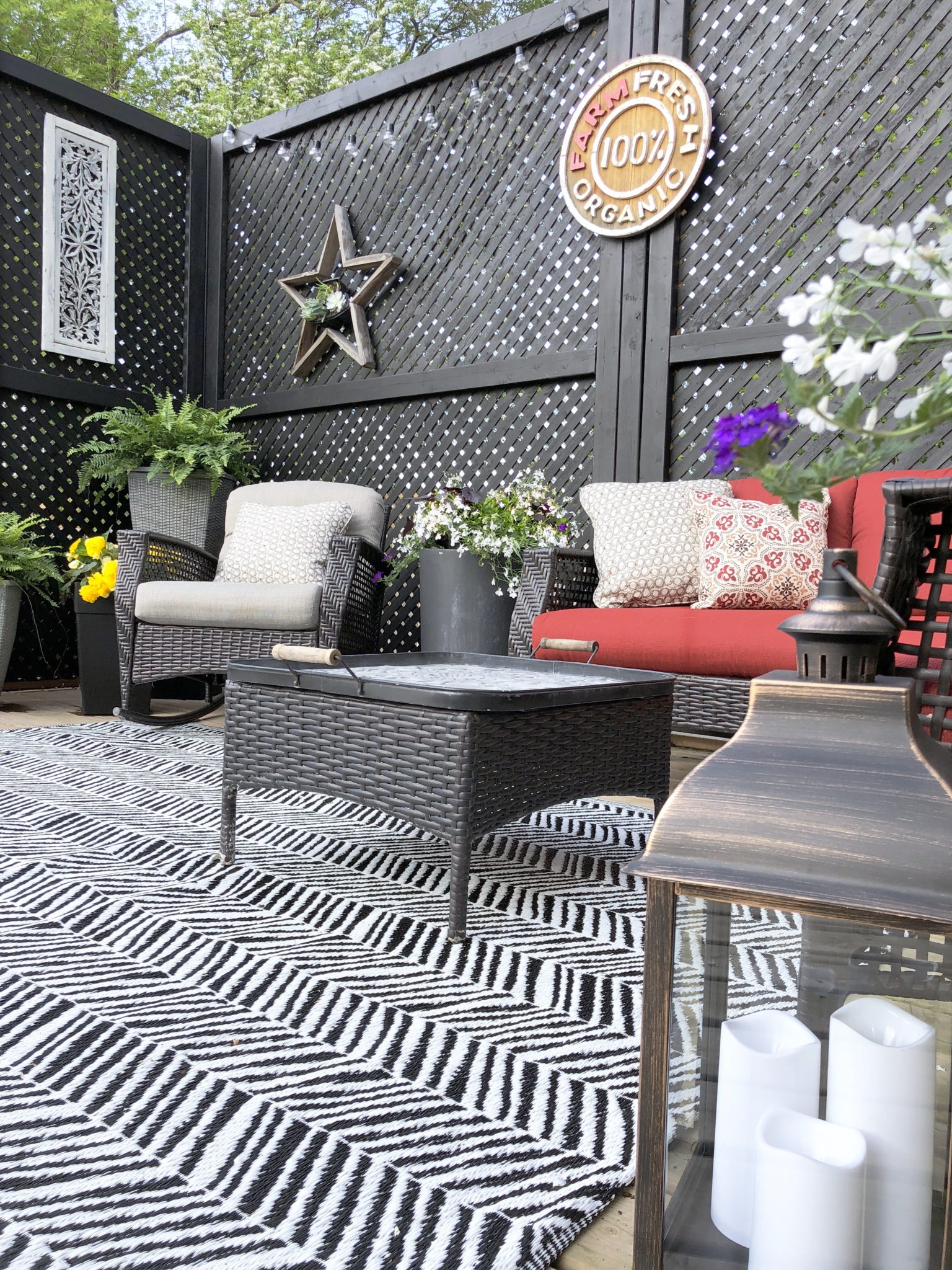 Outdoor Living Adding Colour To Your Outdoor Spaces Designs By