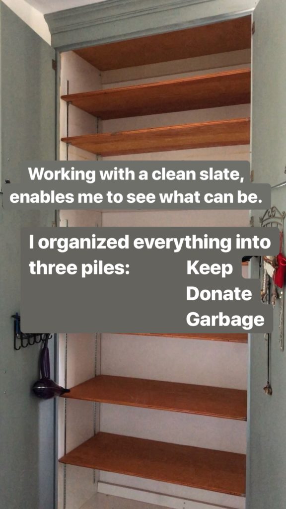 storage organizing tips