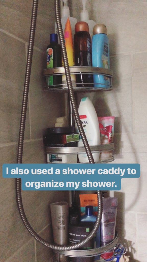 Shower Caddy storage