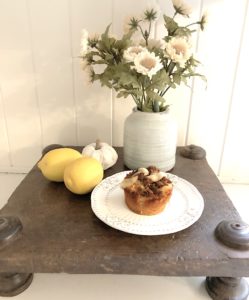 Keto & GF Lemon Sour Cream muffins with Streusel & Glaze