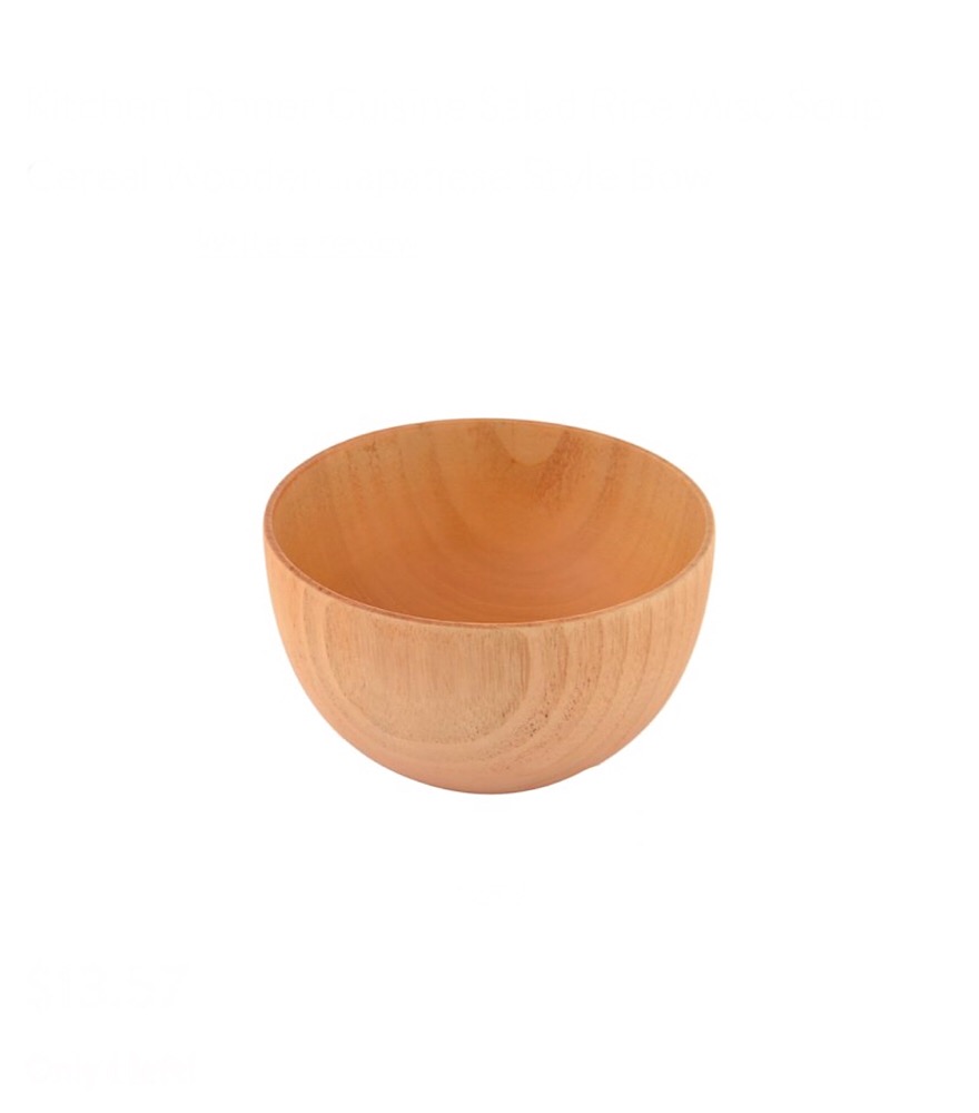 copper and wood bowls
