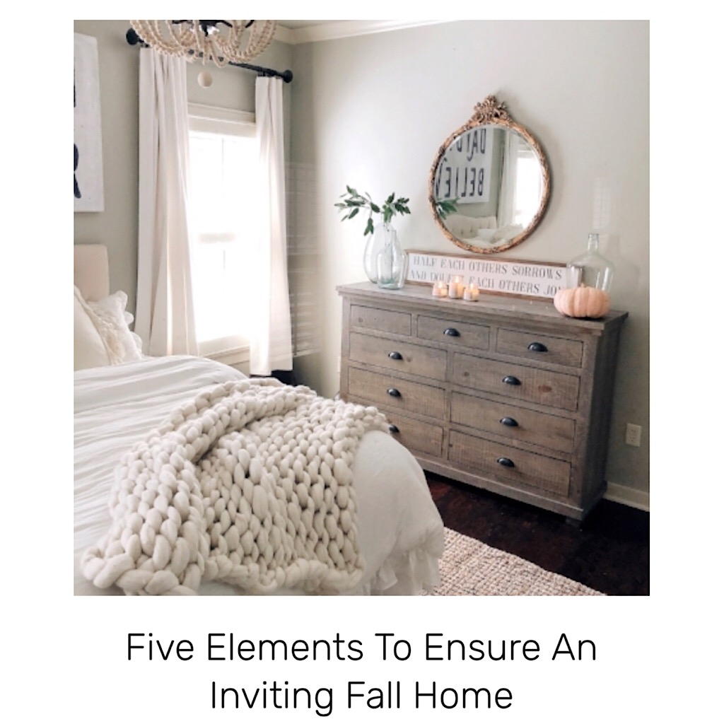 5 Elements to an Inviting Fall home