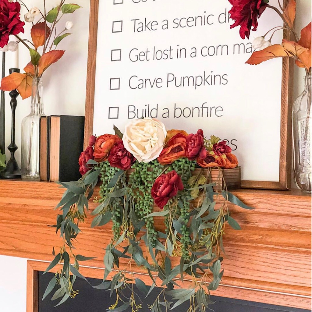 Blogger feature Grace In My Space-fall mantle