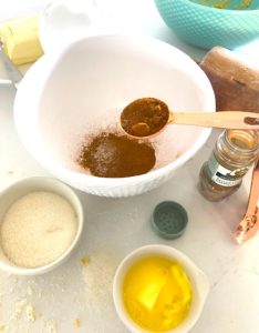 Gluten Free Cinnamon Rolls - Easy and Delicious Mix the glaze.