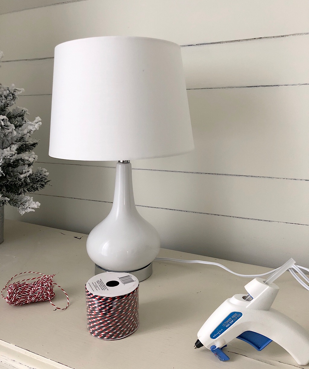 Make Your Perfect Bed -Bed Bath and Beyond lamp hack