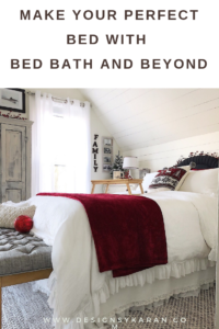 Make Your Perfect Bed with Bed Bath and Beyond