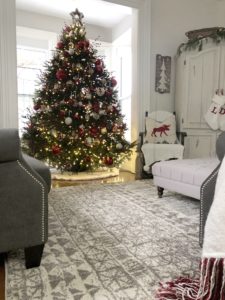Mohawk rugs simply cozy holiday living room