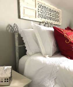 Simple Christmas Bedroom with The Company Store