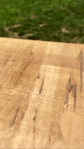 Removing the Veneer from the dresser
