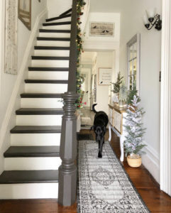 Painted Stairs - Before and After