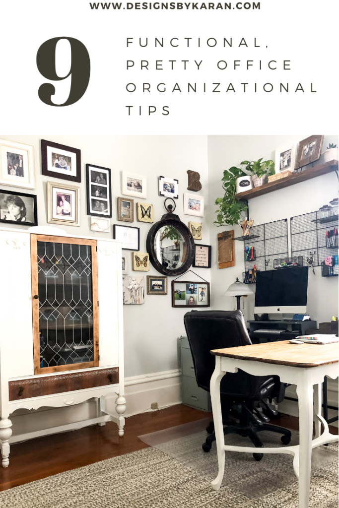 19 FUNCTIONAL, PRETTY OFFICE ORGANIZATIONAL TIPS