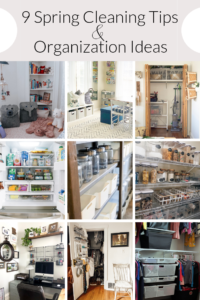 9 Spring Cleaning Tips & Organization Ideas