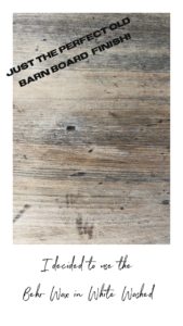 Behr Decorative wax in White Wash