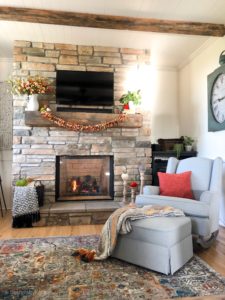Cozy fall decor