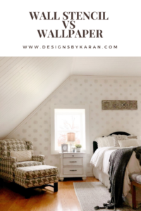Stencilled Wall