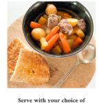 Easy Beef Stew to warm you up during the cold winter months.