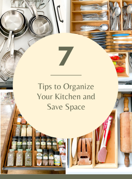 Space Saving Kitchen Organization