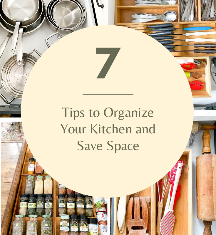 7 Tips to an organized kithen