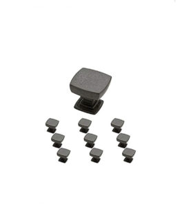 Kitchen Hardware - black knobs