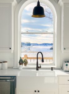 kitchens that are organized alway feel fresh even if they are not totally finished yet!