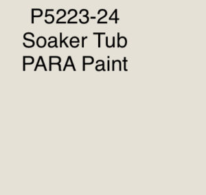 Para Paint Colour Soaker Tub - P5223-24